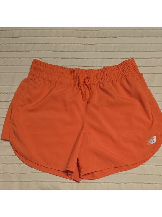 New Balance Pants - New Balance Women's Vibrant Coral Orange Athletic Shorts Unlined Medium